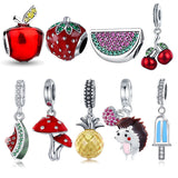 925 Sterling Silver Fruit Collection