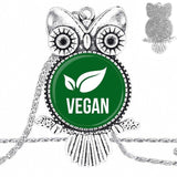 Necklace Owl Fashion Necklace Vegan