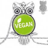 Necklace Owl Fashion Necklace Vegan