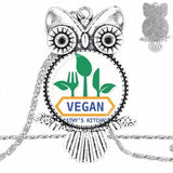 Necklace Owl Fashion Necklace Vegan