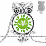 Necklace Owl Fashion Necklace Vegan