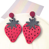Fruit Dangle Earrings Women Jewelry