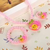 Simulated-Pearl Beads Kid Jewelry Sets