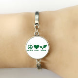 Sign of peace Symbol bracelet