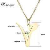 Vegan Necklace Vegetarian Symbol