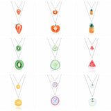 Acrylic Fruit Pendant