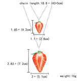 Acrylic Fruit Pendant