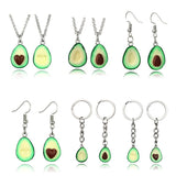 Avocado Heart Shape Necklace