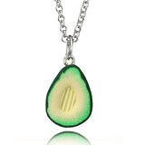 Avocado Heart Shape Necklace