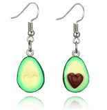 Avocado Heart Shape Necklace