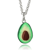 Avocado Heart Shape Necklace