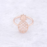 Vegan Jewelry Adjustable Pineapple Rings