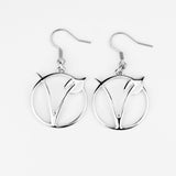 1pair Vegan Earrings