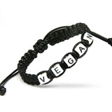 1pcs VEGAN is Respectable Charm Bracelets