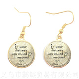 For Vegan Friends Piritual Drop Earrings
