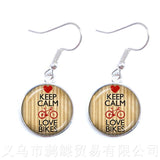For Vegan Friends Piritual Drop Earrings