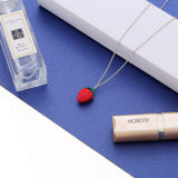Cute Red Strawberry Pendant