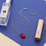 Cute Red Strawberry Pendant