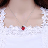 Cute Red Strawberry Pendant